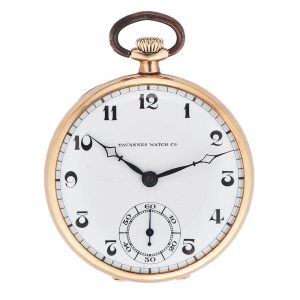 Fine Swiss 18 carat gold open faced lever watch Circa 1930