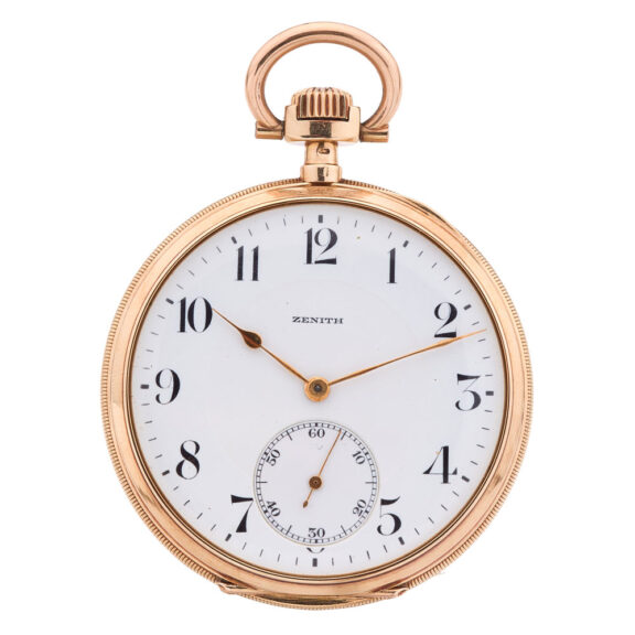 Swiss 14 carat gold chronometer lever watch Circa 1920