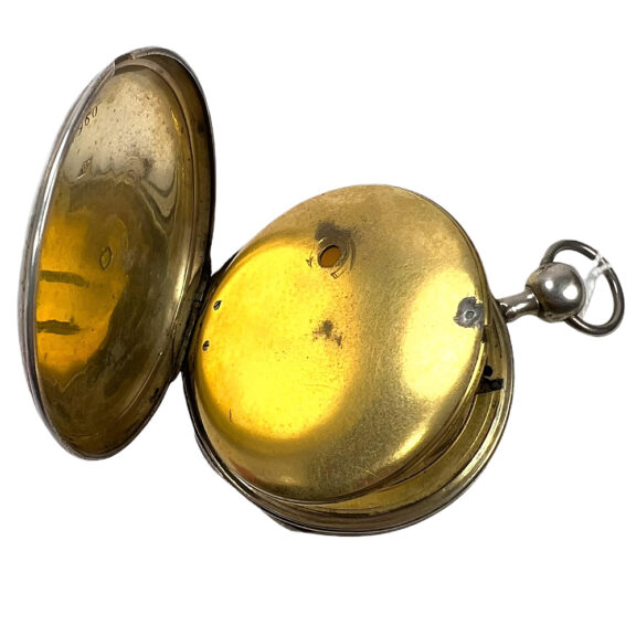 Swiss silver repeating automata pocket watch Circa 1890 Swiss silver repeating automata pocket watch Circa 1890