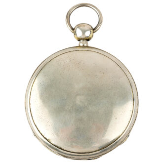 Swiss silver repeating automata pocket watch Circa 1890 Swiss silver repeating automata pocket watch Circa 1890