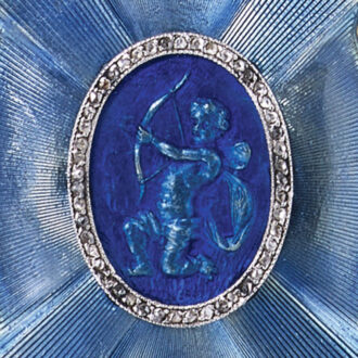 French platinum, enamel and diamond set lever Circa 1900French platinum, enamel and diamond set lever Circa 1900