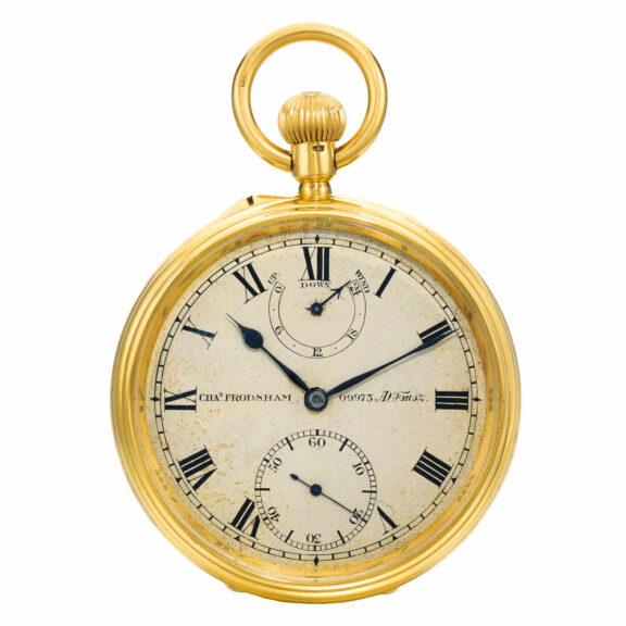 Important English 18k gold lever precision watch Circa 1925