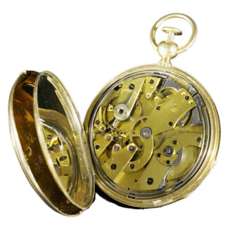 Swiss 18K gold quarter repeating pocket watch Circa 1830