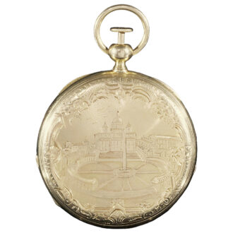 Swiss 18K gold quarter repeating pocket watch Circa 1830