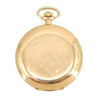 Swiss 18K yellow gold hunting cased pocket watch Circa 1920