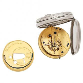 English silver lever watch by Charles Frodsham Circa 1853