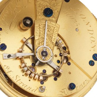 English silver lever watch by Charles Frodsham Circa 1853