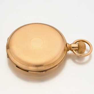Swiss gold five minutes repeating lever watch Circa 1900