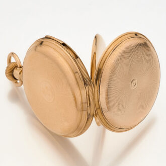 Swiss gold five minutes repeating lever watch Circa 1900