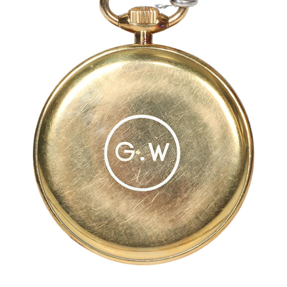 French gold open faced complicated pocket watch Circa 1920 French gold open faced complicated pocket watch Circa 1920