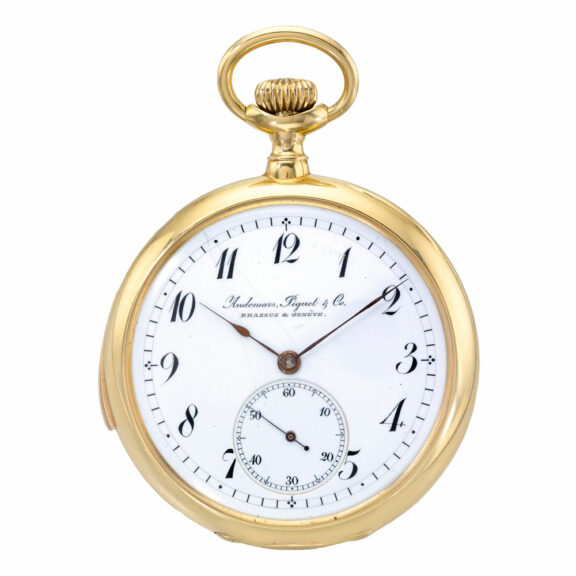 Swiss yellow gold minute repeating lever watch Circa 1900
