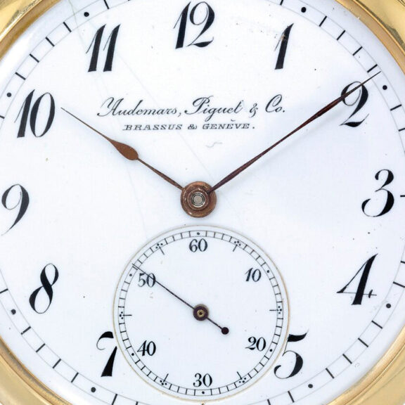 Swiss yellow gold minute repeating lever watch Circa 1900 Swiss yellow gold minute repeating lever watch Circa 1900