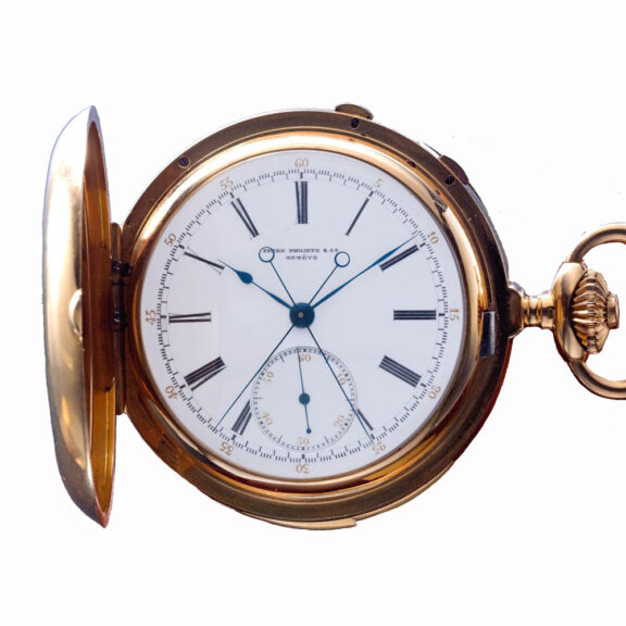 Swiss quarter repeating split seconds chronograph Circa 1892