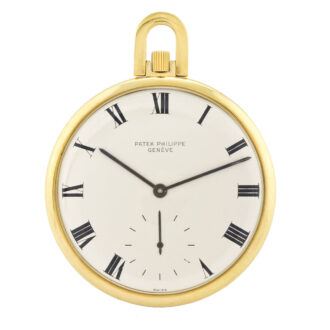 Swiss yellow gold keyless dress watch Circa 1968