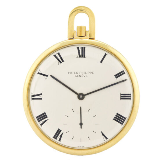 Swiss yellow gold keyless dress watch Circa 1968
