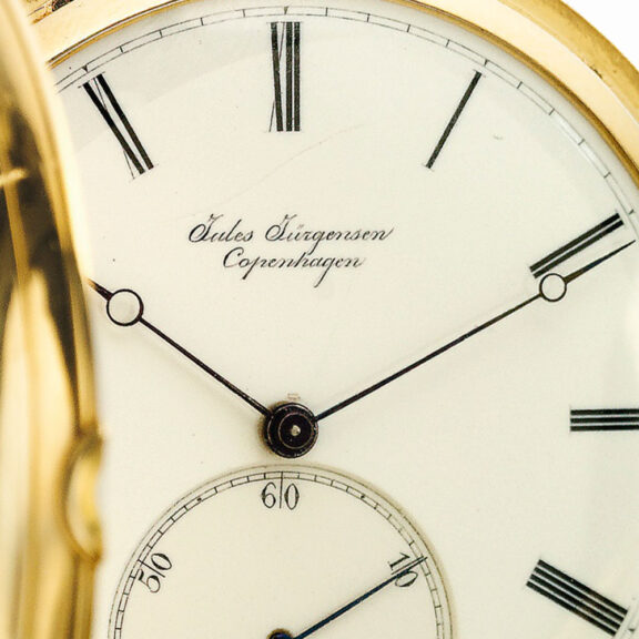 Danish yellow gold five minute repeating watch Circa 1890 Danish yellow gold five minute repeating watch Circa 1890