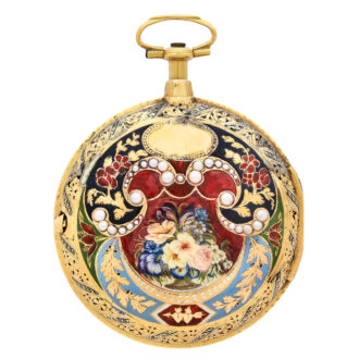English gold enamel repeater for the Ottoman market Circa 1785