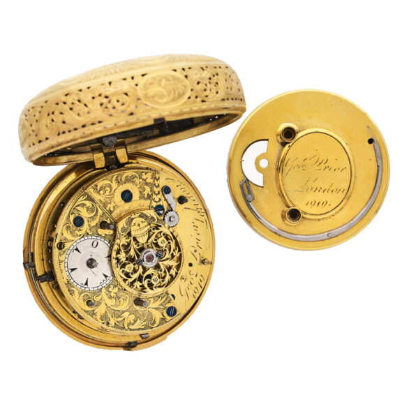 English gold enamel repeater for the Ottoman market Circa 1785 English gold enamel repeater for the Ottoman market Circa 1785