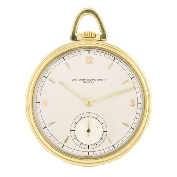 Swiss yellow gold keyless dress watch Circa 1950