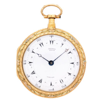 English 18K gold quarter repeater for the Ottoman market Circa 1800