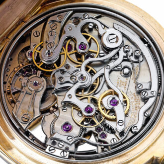 Swiss gold astronomical Grand Complication watch Circa 1911