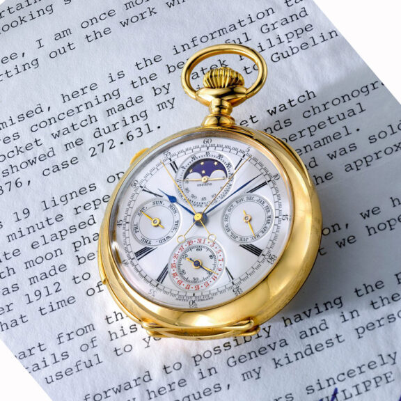 Swiss gold astronomical Grand Complication watch Circa 1911 Swiss gold astronomical Grand Complication watch Circa 1911