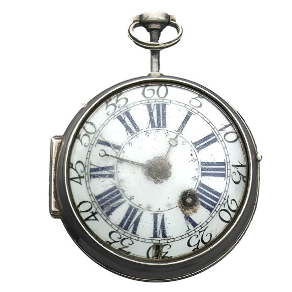 French early silver quarter repeating onion pocket watch Circa 1710 French early silver quarter repeating onion pocket watch Circa 1710