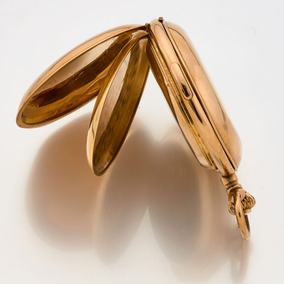 Swiss 18k gold complicated lever pocket watch Circa 1900 Swiss 18k gold complicated lever pocket watch Circa 1900