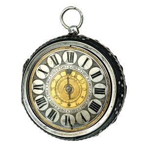 Dutch pocket watch with one hand and alarm Circa 1690