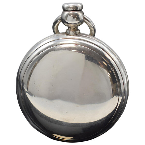 Heavy and large American silver full hunter watch Circa 1880 Heavy and large American silver full hunter watch Circa 1880