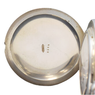 Heavy and large American silver full hunter watch Circa 1880