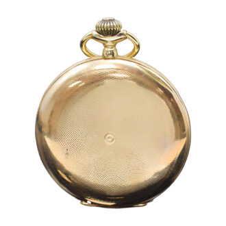 Swiss 14K yellow gold full hunter pocket watch Circa 1920