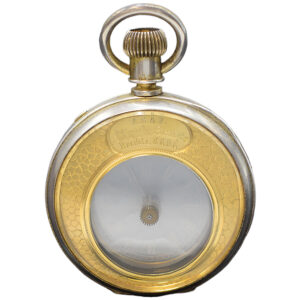 Swiss silver and formerly gold plated mystery watch Circa 1880