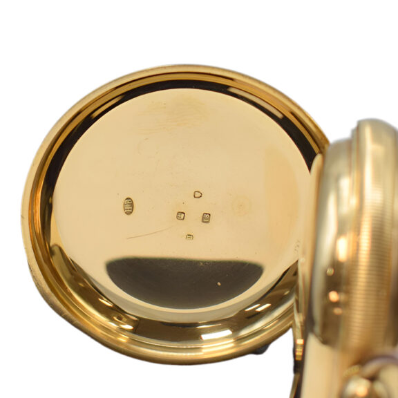 English 18K yellow gold open faced pocket watch Circa 1830 English 18K yellow gold open faced pocket watch Circa 1830