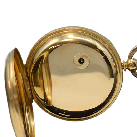 English 18K yellow gold open faced pocket watch Circa 1830 English 18K yellow gold open faced pocket watch Circa 1830