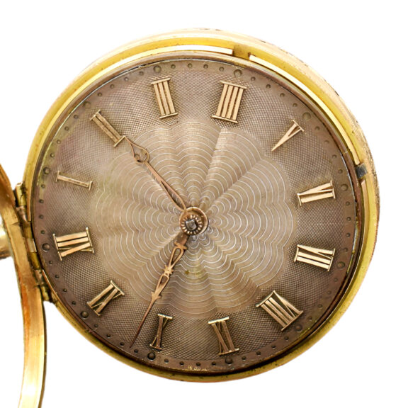 English rose gold triple cased repeating duplex Circa 1800 English rose gold triple cased repeating duplex Circa 1800