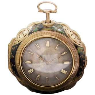English rose gold triple cased repeating duplex Circa 1800