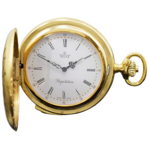 Swiss gilt full hunter five minute repeating watch Circa 1995