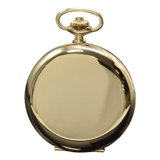 Swiss 18K yellow gold full hunter pocket watch Circa 1975