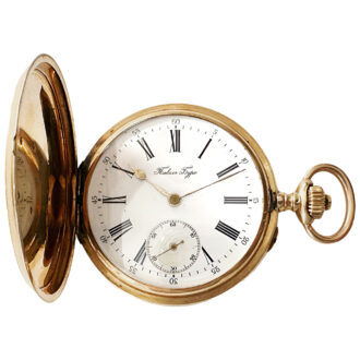 Russian imperial 14 carat gold presentation watch Circa 1912