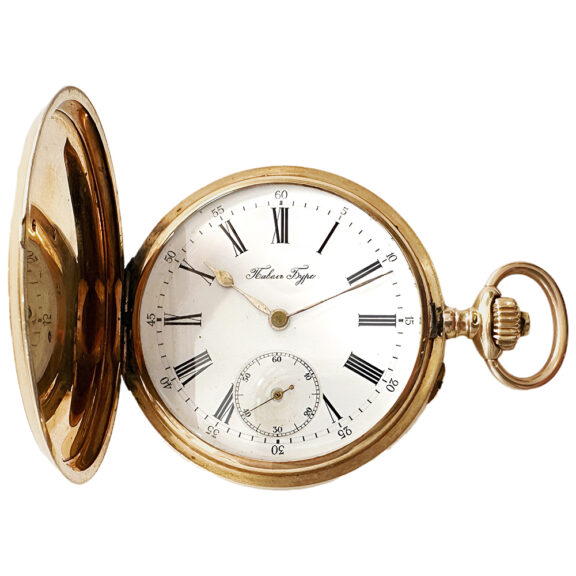 Russian imperial 14 carat gold presentation watch Circa 1912