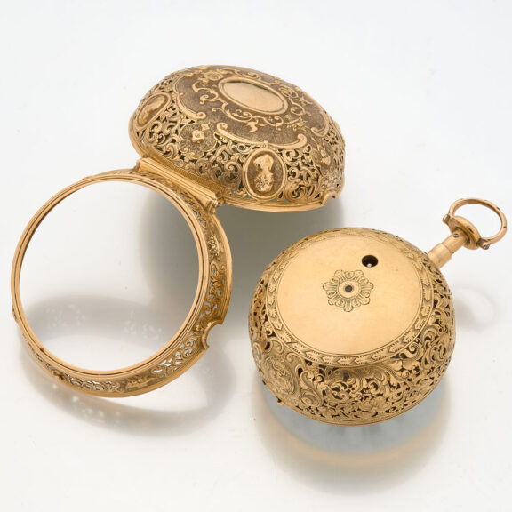 English 20k gold repeater of outstanding quality Circa 1695 English 20k gold repeater of outstanding quality Circa 1695