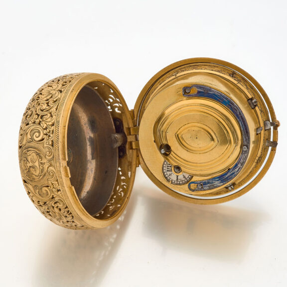 English 20k gold repeater of outstanding quality Circa 1695 English 20k gold repeater of outstanding quality Circa 1695