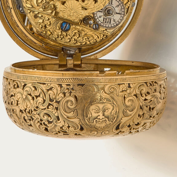 English 20k gold repeater of outstanding quality Circa 1695 English 20k gold repeater of outstanding quality Circa 1695