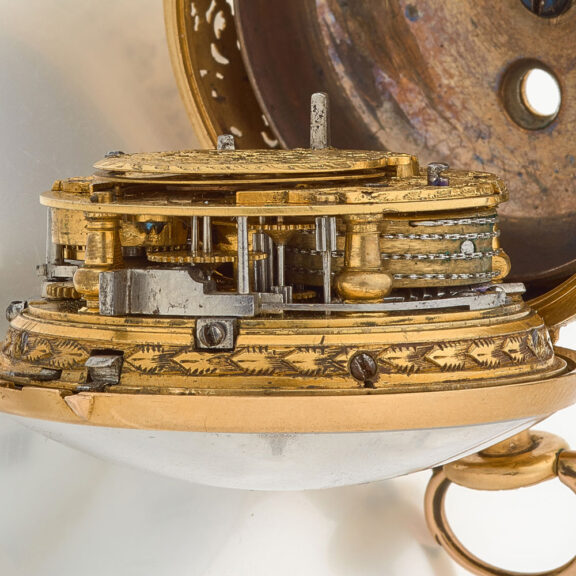 English 20k gold repeater of outstanding quality Circa 1695 English 20k gold repeater of outstanding quality Circa 1695
