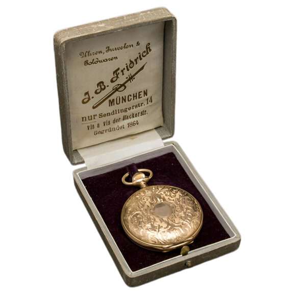 Swiss 14K yellow gold full hunter pocket watch Circa 1910 Swiss 14K yellow gold full hunter pocket watch Circa 1910