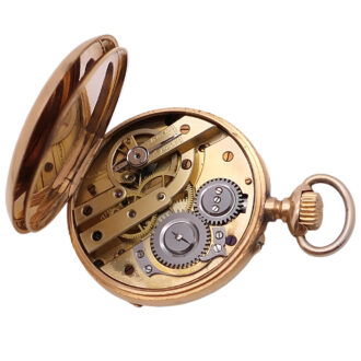 Swiss 18K gold quarter repeating pocket watch Circa 1890