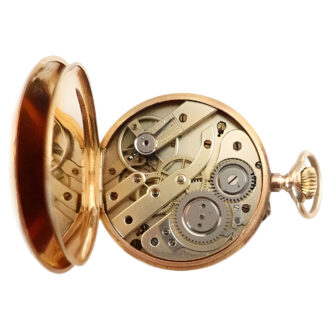 French 18K yellow gold open faced pocket watch Circa 1900 French 18K yellow gold open faced pocket watch Circa 1900