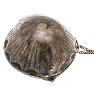 English gilt brass triple cased verge pocket watch Circa 1790