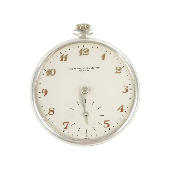 Lightweight Swiss aluminium open faced pocket watch Circa 1953 Lightweight Swiss aluminium open faced pocket watch Circa 1953